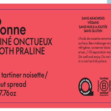 La Pâte à tartiner noisette praliné "Allo Simonne"
