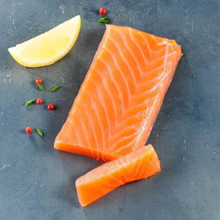 Le Cœur de saumon fumé des Shetlands